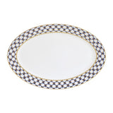 57-Piece Specialty Blue Porcelain Dinnerware Set (Service for 8)