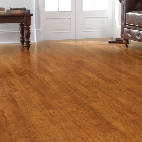 Home Decorators Collection High Gloss Hills Cherry 12 mm Thick x 4.76 in. W x 47.72 in. L Water Resistant Laminate Flooring (15.79 sq. ft./case)