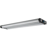 Grow Elite Brushed Nickel Integrated LED 72-Watt Indoor Grow Light Linkable Adjustable Height - Super Arbor