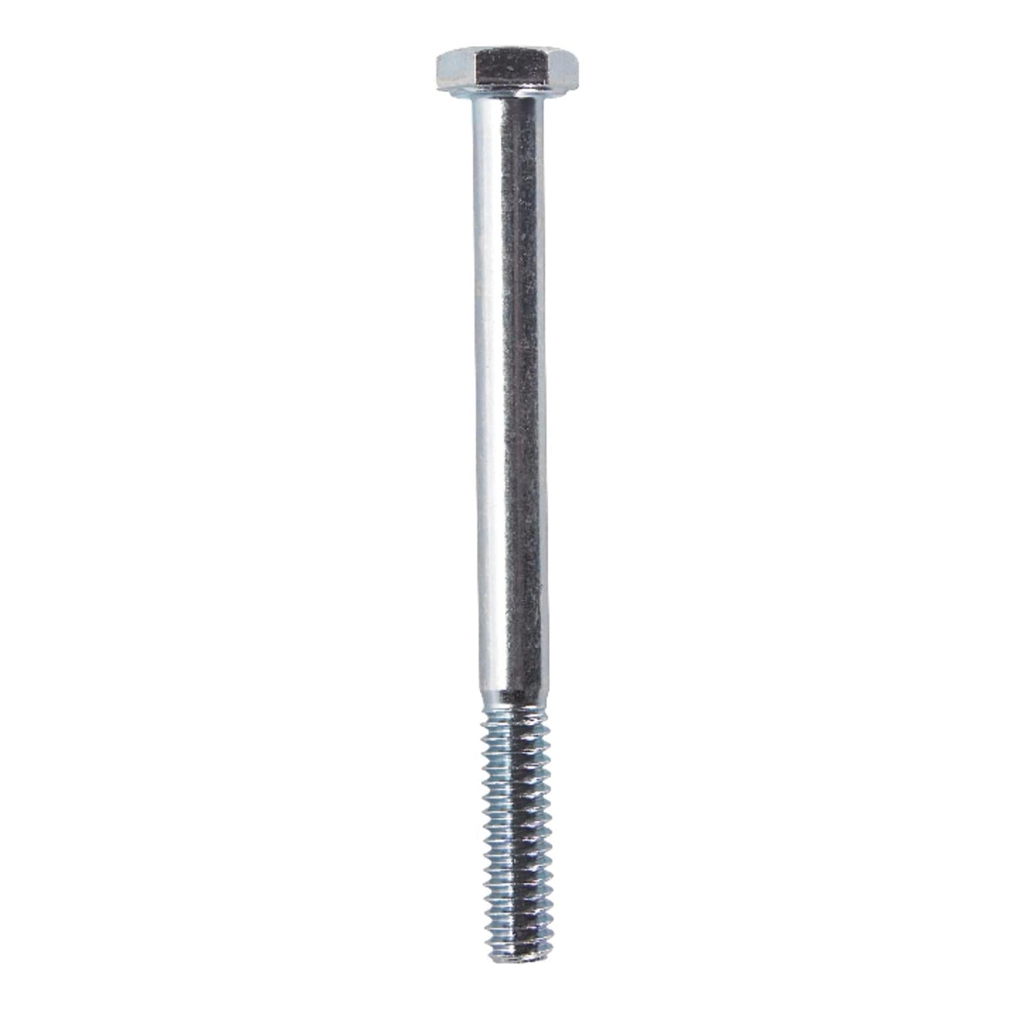 Hillman 1/4 in. Diameter x 3 in. Length Heat-Treated Zinc Steel Hex Head Cap Screw, 100-Pack