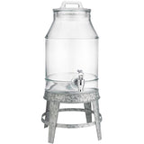 3 Gal. Beverage Dispenser with Galvanized Base