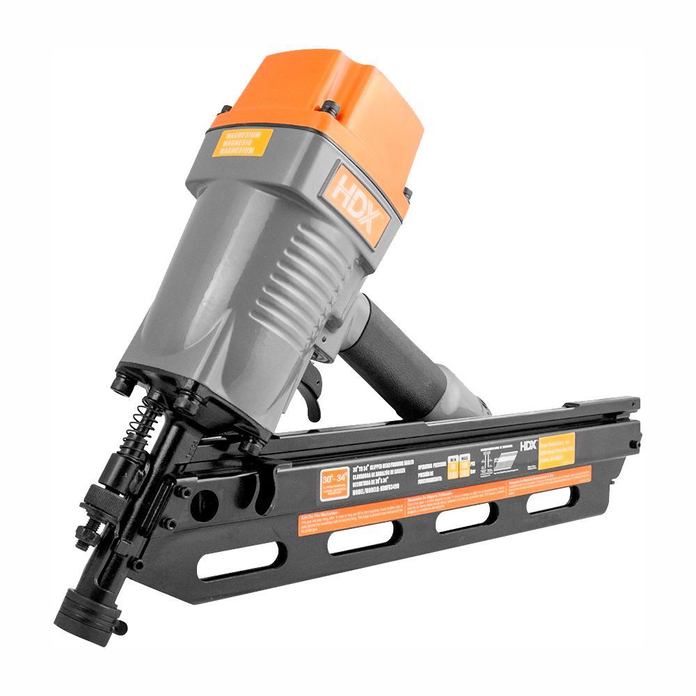34¬∞ Corded Pneumatic Clipped Head Framing Nailer - Super Arbor