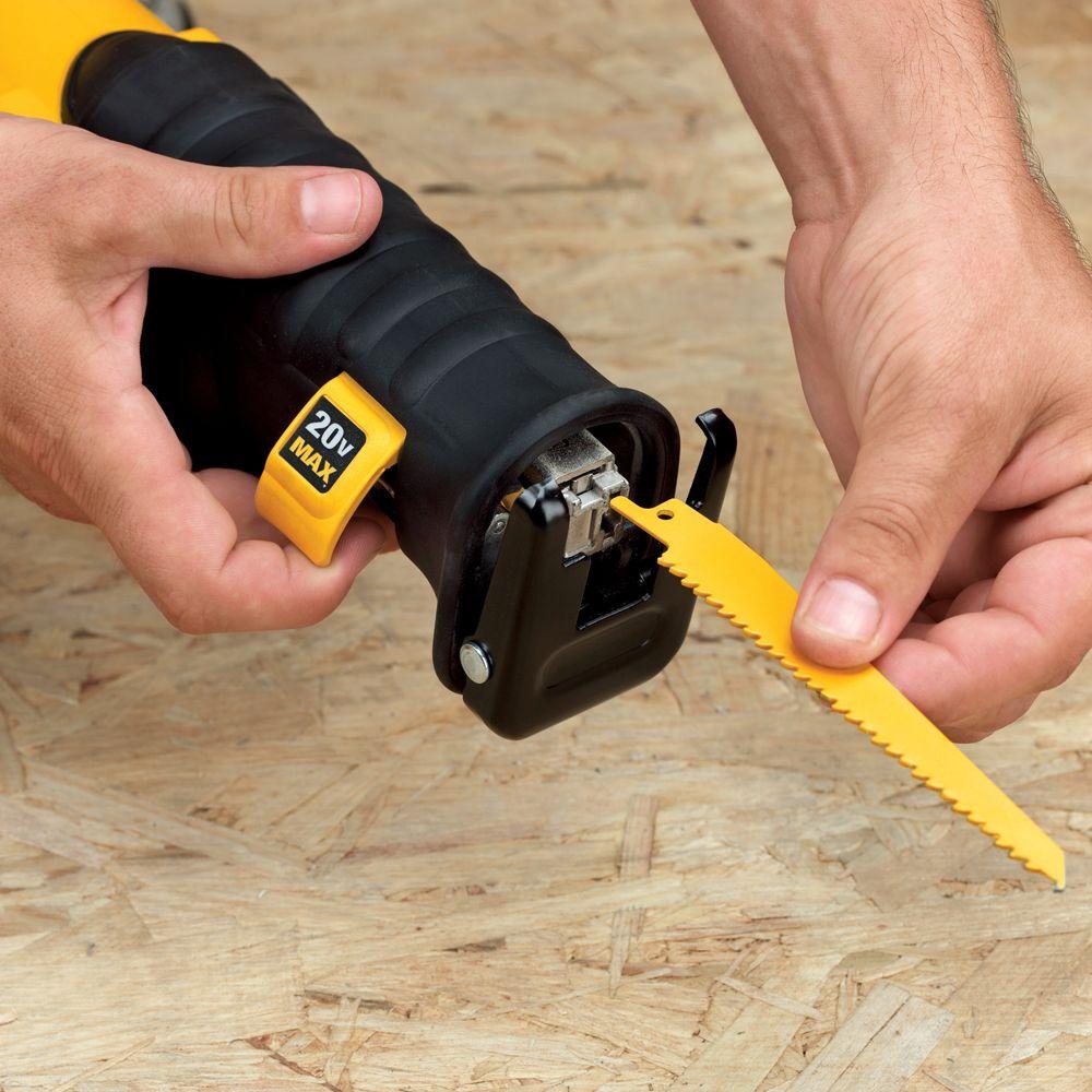 20-Volt MAX Li-Ion Cordless Reciprocating Saw (Tool-Only) with 20-V Max Li-Ion Starter Kit with 4.0 Ah Battery & Charger - Super Arbor
