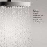 4-spray 5.375 in. Dual Shower Head and Handheld Shower Head in Chrome