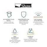 Shaw Vista Havencrest 12 in. x 24 in. Luxury Vinyl Tile (15.83 sq. ft. per case)