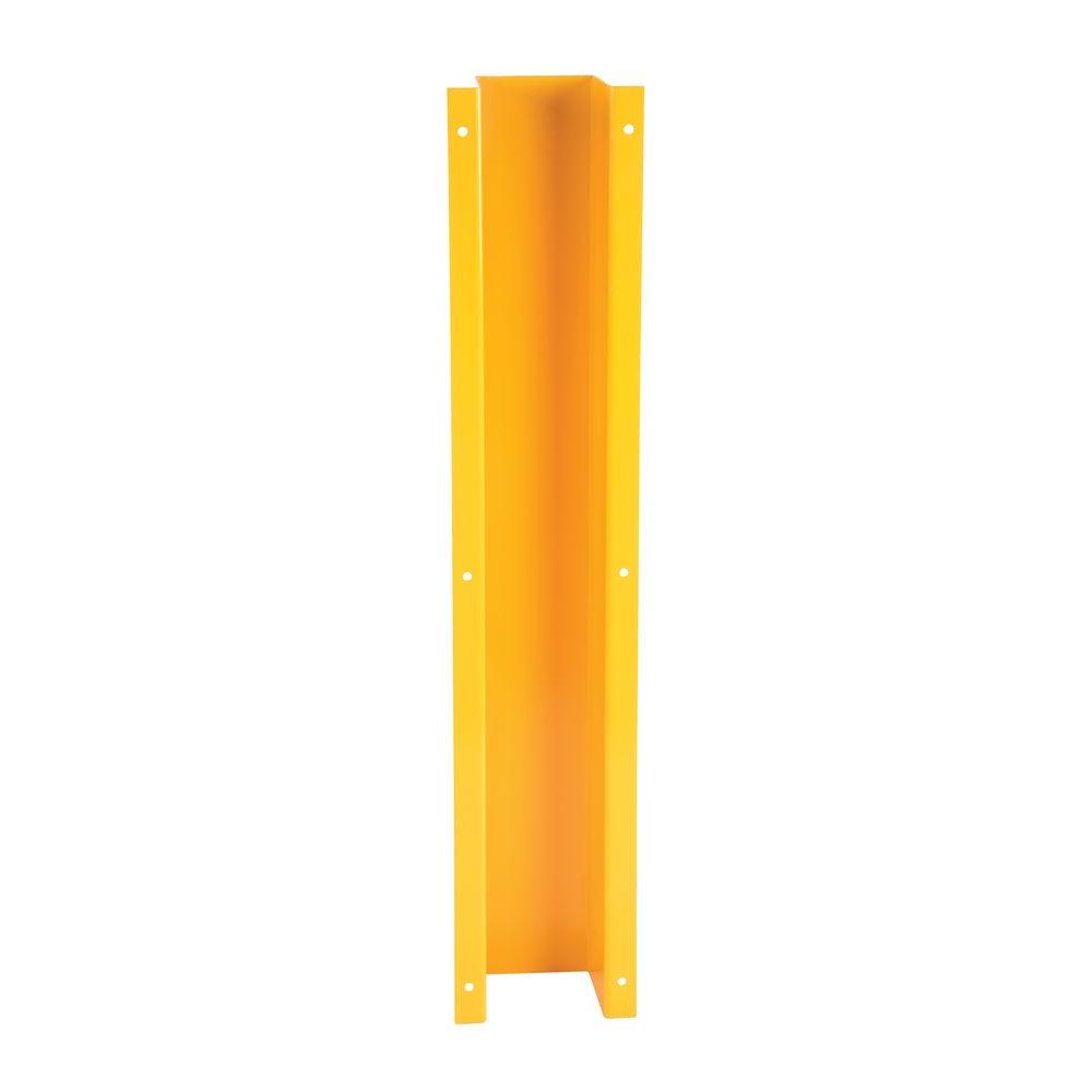 4 ft. Yellow Bolt-on Gutter Guard Cover Protector for Steel-Pipe and Downspout