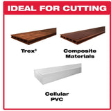 7-1/4 in. x 44-Tooth Trex/Composite Material Cutting Saw Blade - Super Arbor
