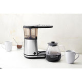 8-Cup Stainless Drip Coffee Maker with Glass Carafe