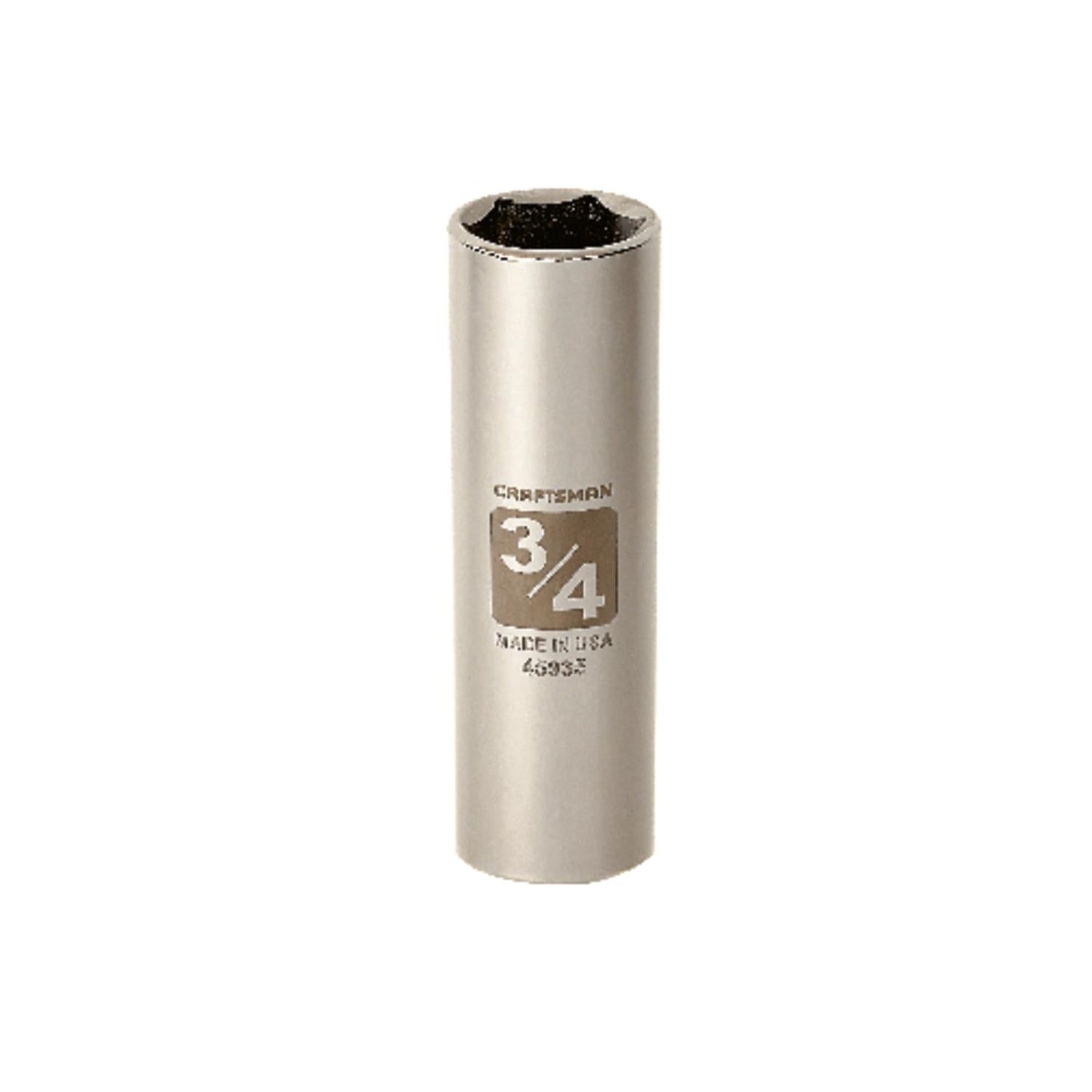 Craftsman 3/4 in. SAE 6 Point Deep Socket, 1/2 in. Drive