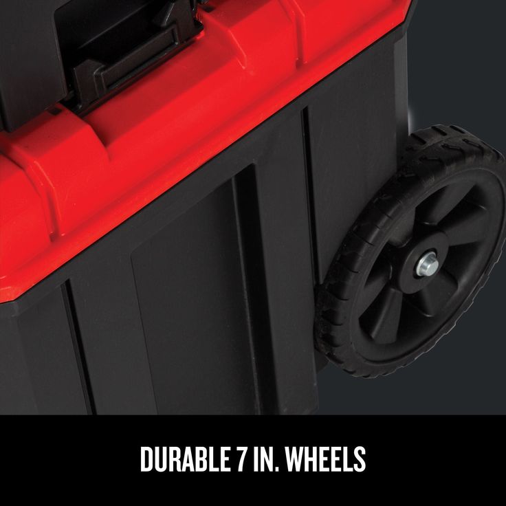 CRAFTSMAN VERSASTACK 20-in W x 39-in H Red Plastic Wheels Lockable Tool Box