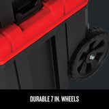 CRAFTSMAN VERSASTACK 20-in W x 39-in H Red Plastic Wheels Lockable Tool Box
