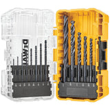 Black Oxide Drill Bit Set (19-Piece) with Tough Case - Super Arbor