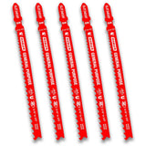 5-1/4 in. x 20 TPI General Purpose Bi-Metal Jigsaw Blade (5-Pack) - Super Arbor
