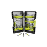 18-Volt Cordless 2-Speed 1/2 in. Compact Drill/Driver Kit and Black Oxide Drill Bit Set (21-Piece) - Super Arbor