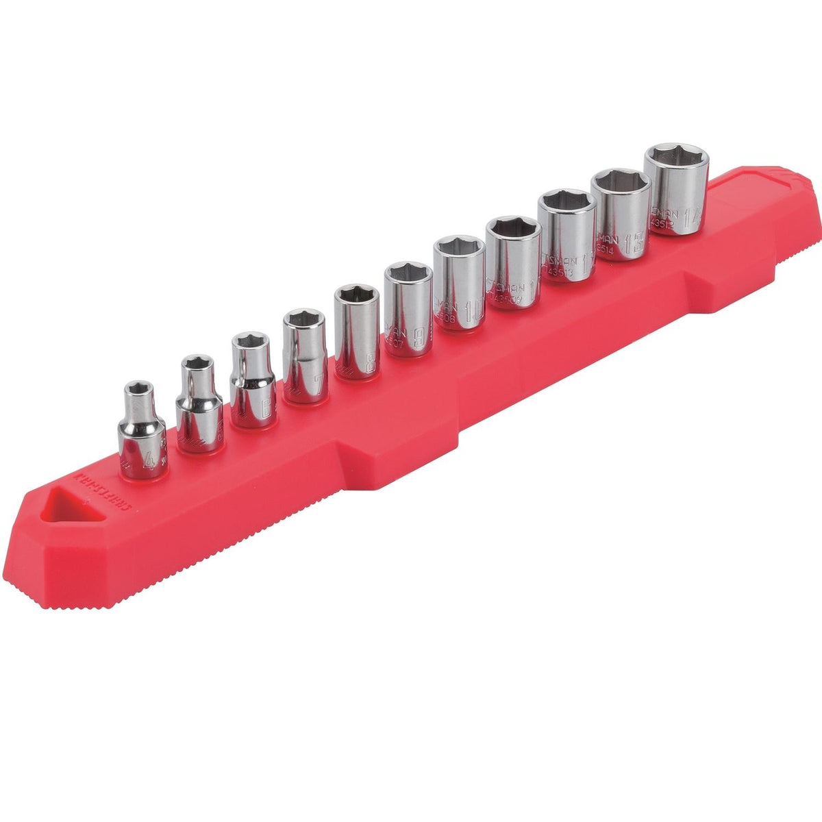 Craftsman 1/4 in. Drive Metric 6 Point Socket Set, 11 pc