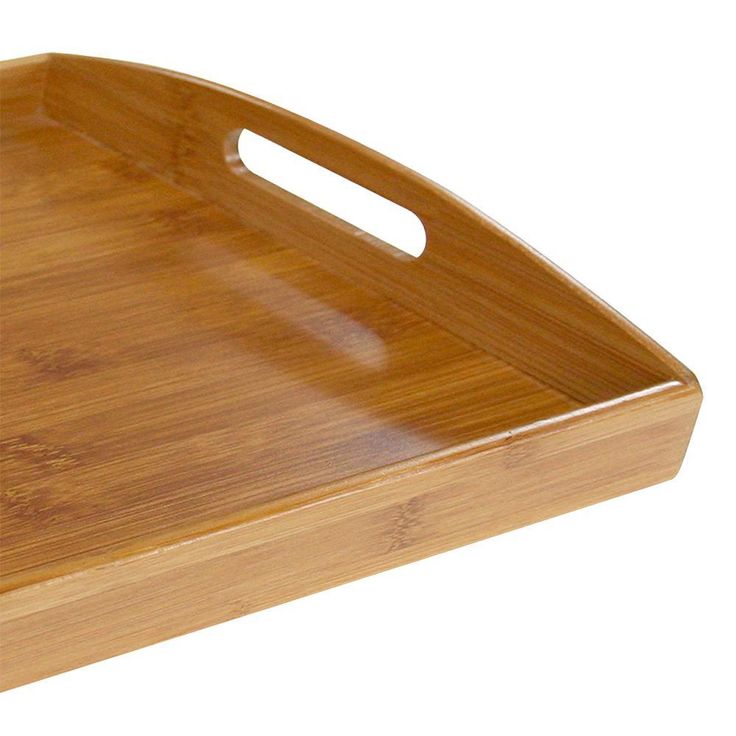 16.87 in. x 11.62 in. x 2.25 in. Home Basics Serving Tray