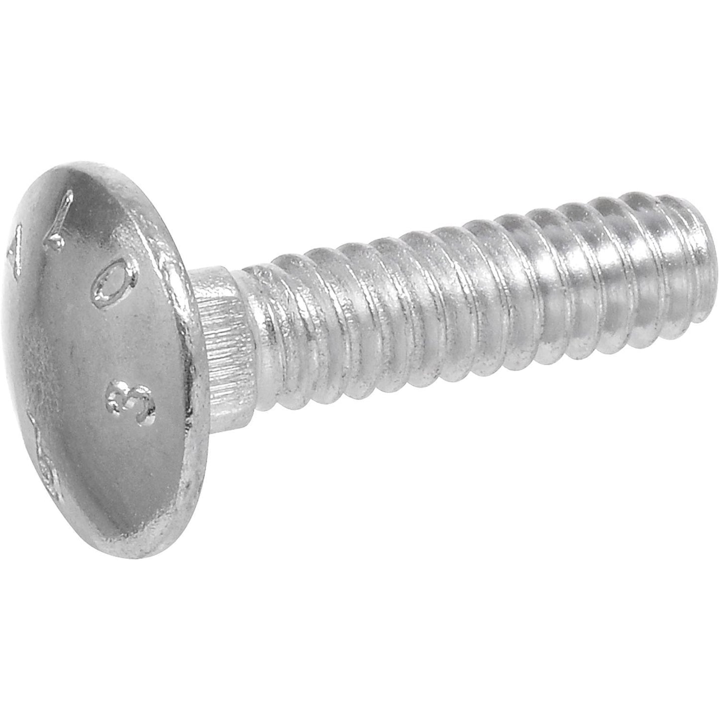 Hillman 5/8 in. x 6 in. Zinc-Plated Steel Carriage Bolt, 25-Pack