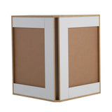 Benton Assembled 23.6x30x23.6 in. Corner Wall Cabinet in White - Super Arbor