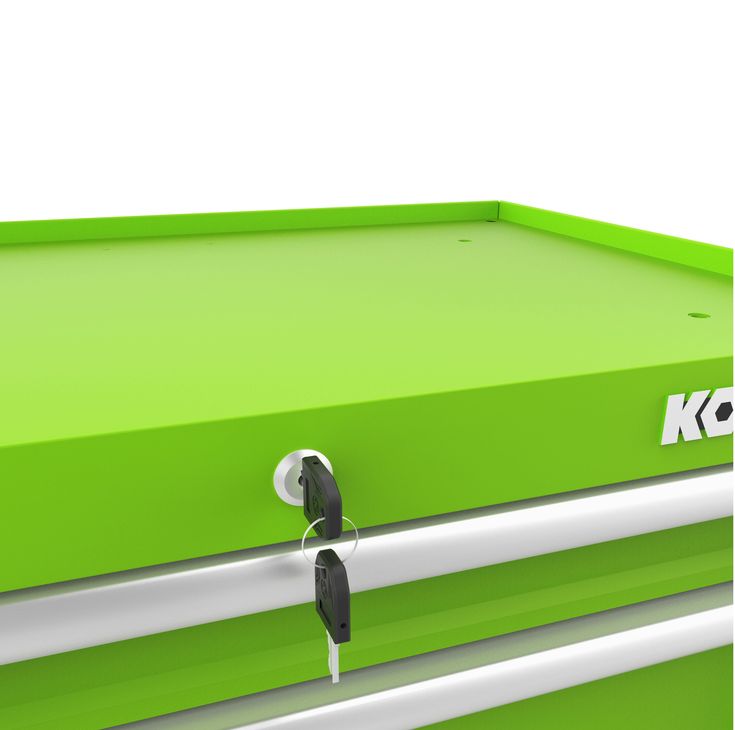 Kobalt 26.7-in W x 33-in H 4-Drawer Steel Rolling Tool Cabinet (Green)