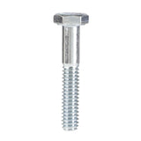 Hillman 1/4 in. Diameter x 1-1/2 in. Length Heat-Treated Zinc Steel Hex Head Cap Screw, 100-Pack