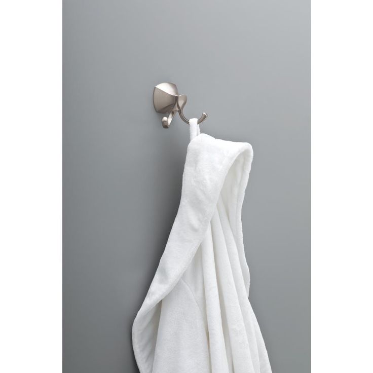 Delta Sandover Double Hook Spotshield Brushed Nickel Towel Hook