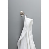 Delta Sandover Double Hook Spotshield Brushed Nickel Towel Hook