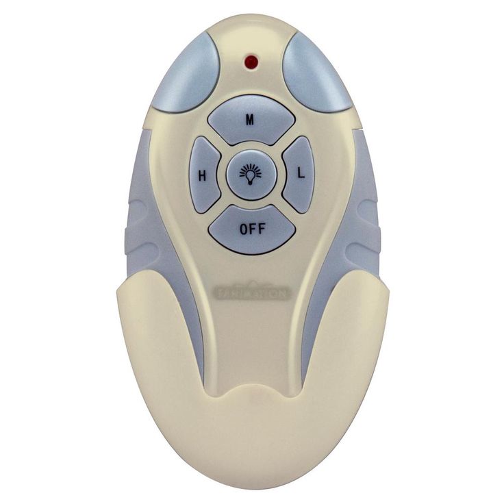 3-Speed Handheld Remote Control with Receiver Non-Reversing, Light Almond