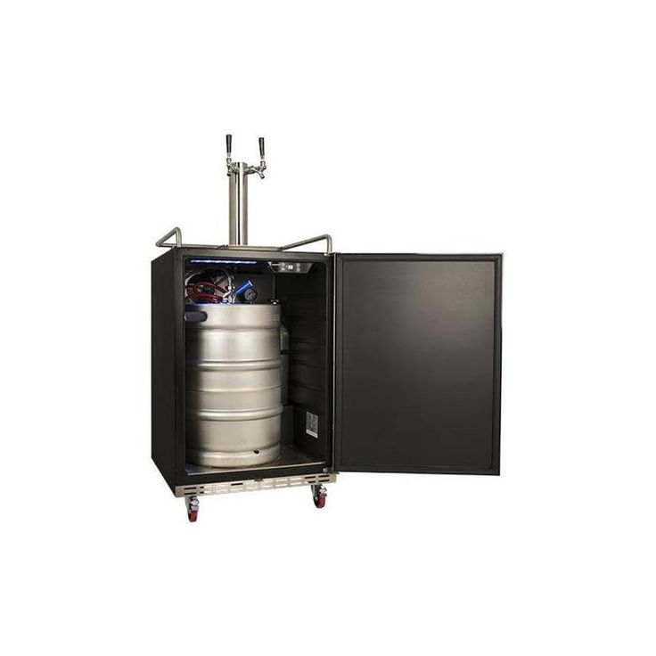EdgeStar Sixth-Barrel Keg Stainless Steel Digital Kegerator