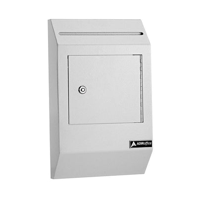 White Heavy-Duty Weatherproof Secured Drop Box - Super Arbor