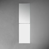 15 in. W x 52 in. H x 5 in. D Frameless Recessed or Surface-Mounted Bathroom Medicine Cabinet - Super Arbor