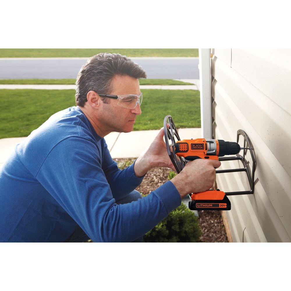 20-Volt MAX Lithium-Ion Cordless Drill/Driver with Battery 1.5Ah and Charger - Super Arbor