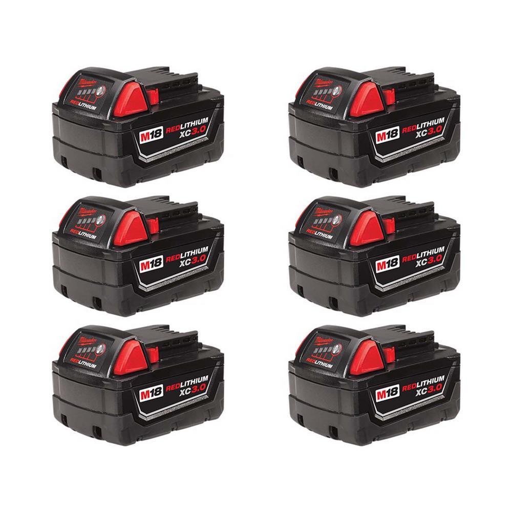 M18 18-Volt Lithium-Ion Compact Battery Pack 1.5Ah (4-Pack) - Super Arbor