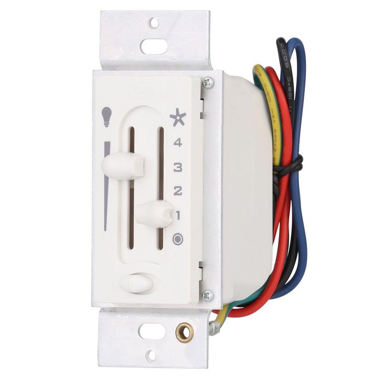 Fan and Light Dual-Slide Preset Switch