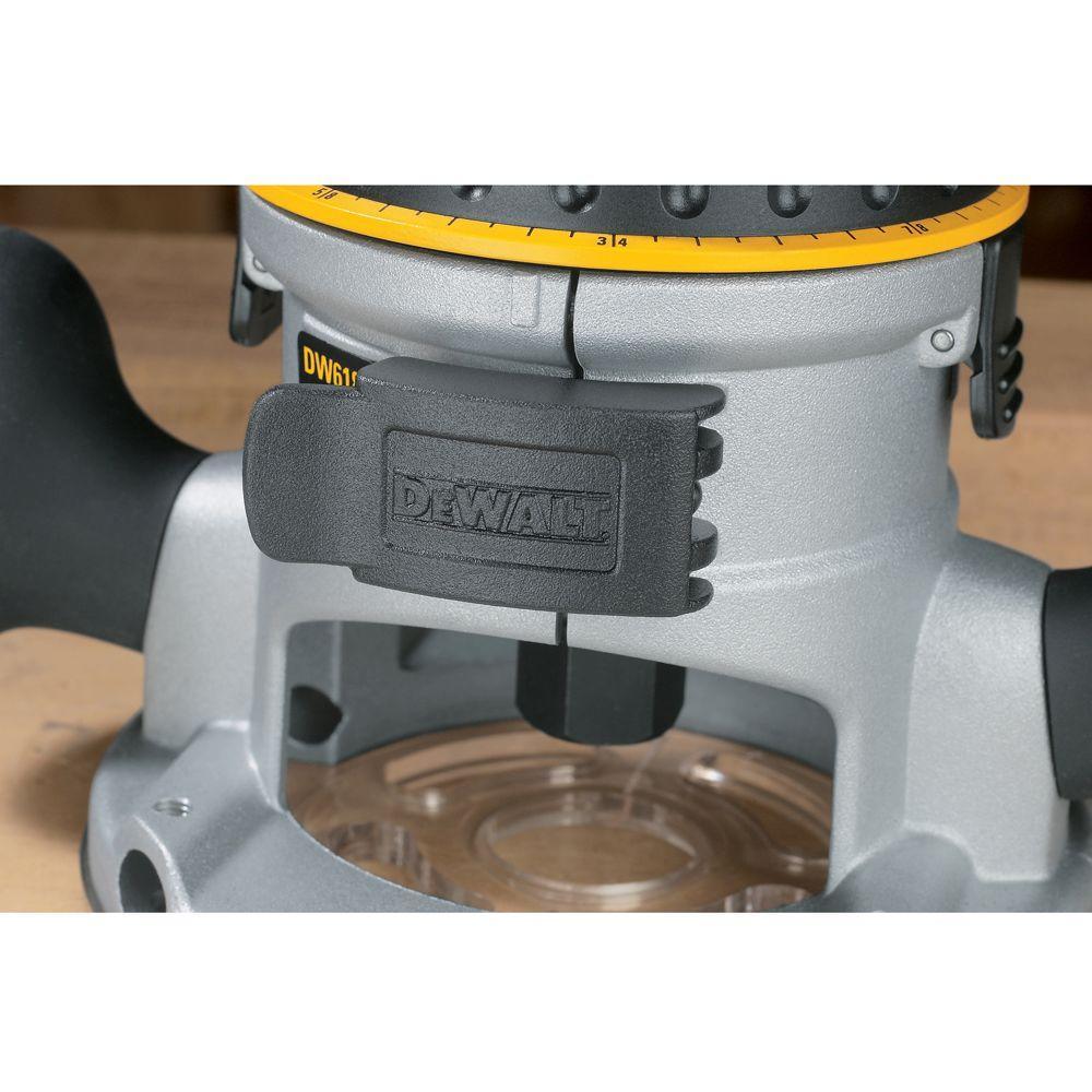 12 Amp Corded 2-1/4 Horsepower Electronic Variable Speed Fixed Base Router with Soft Start - Super Arbor
