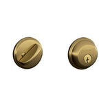Aged Bronze Single Cylinder Deadbolt - Super Arbor