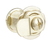 13/16 in., Steel, Brass Plated, Keyed Drawer and Cabinet Cam Lock - Super Arbor