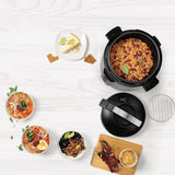 8 qt. Brushed Stainless Pressure Cooker