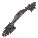 3-1/2 in. Center-to-Center Oil Rubbed Bronze Deco Cabinet Pull (10-Pack) - Super Arbor