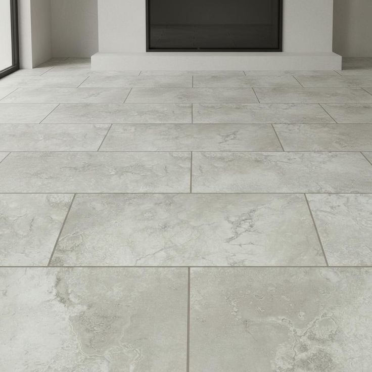 Inverness Travertine 22 MIL x 18.5 in. W x 37 in. L Click Lock Waterproof Vinyl Tile Flooring (19.1 sq. ft./case)