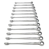 Metric X-Beam Ratcheting Wrench Set (12-Piece) - Super Arbor