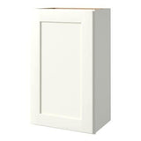 allen + roth Aveley 18-in W x 30.125-in H x 12-in D Linen Maple Door Wall Semi-Custom Cabinet