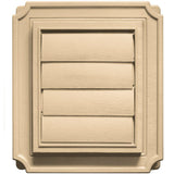 Scalloped Exhaust Siding Vent #045-Sandstone Maple - Super Arbor