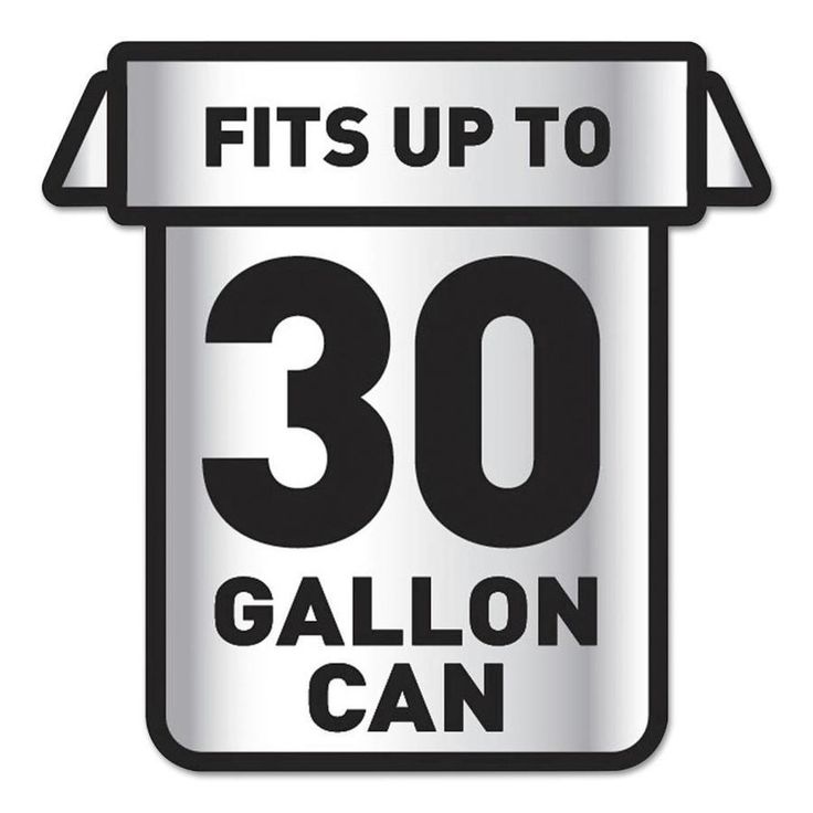 Glad 70-Pack 30-Gallon Black Plastic Can Trash Bag