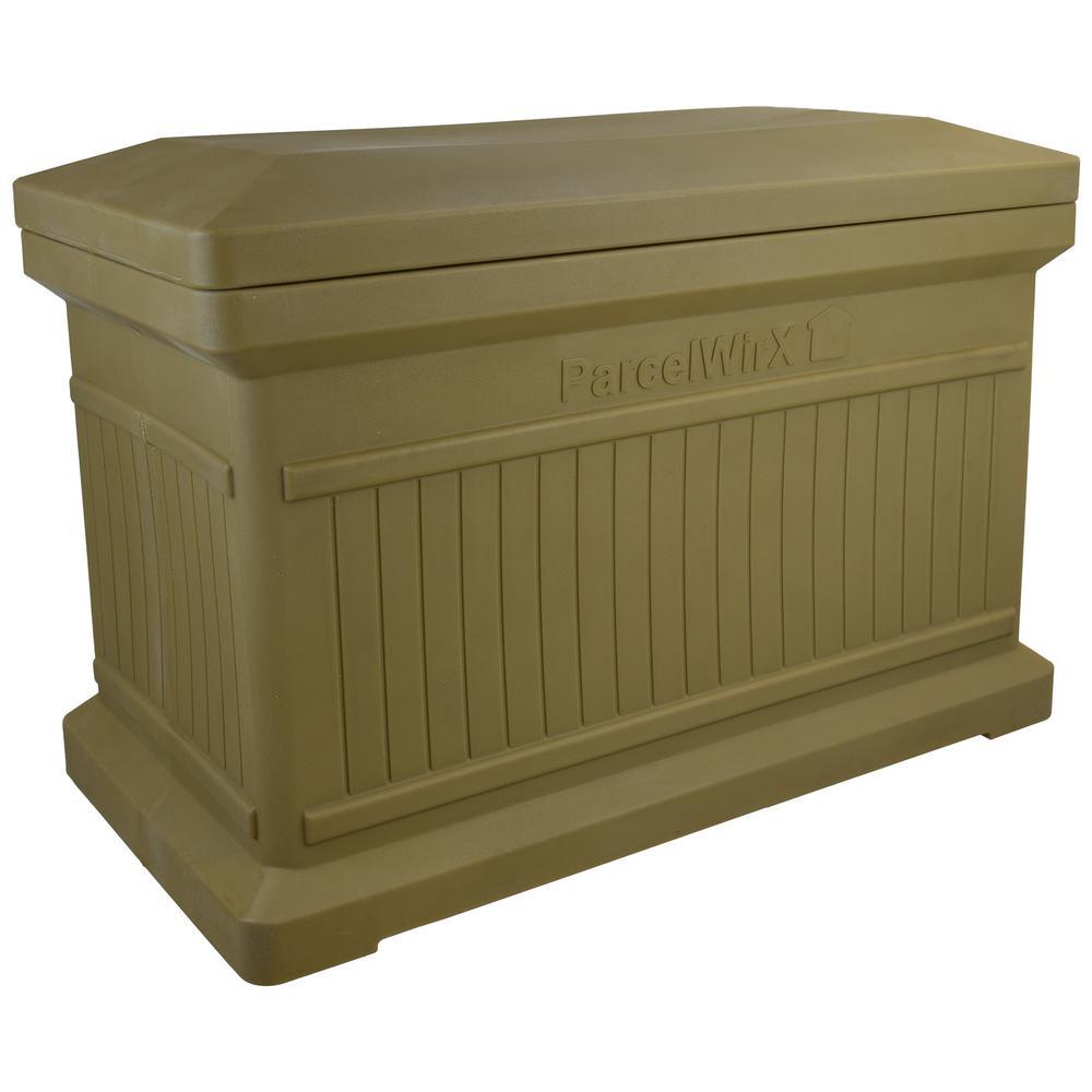 Oak Standard Horizontal Architectrual ParcelWirx Delivery Drop Box - Super Arbor