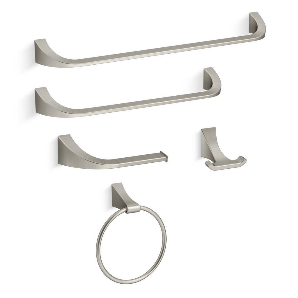 Katun 1-Handle 3-Spray Tub and Shower Faucet in Brushed Nickel (Valve Included) - Super Arbor