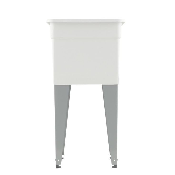 18 in. x 24 in. Plastic Utilatub Single Laundry Tub in White