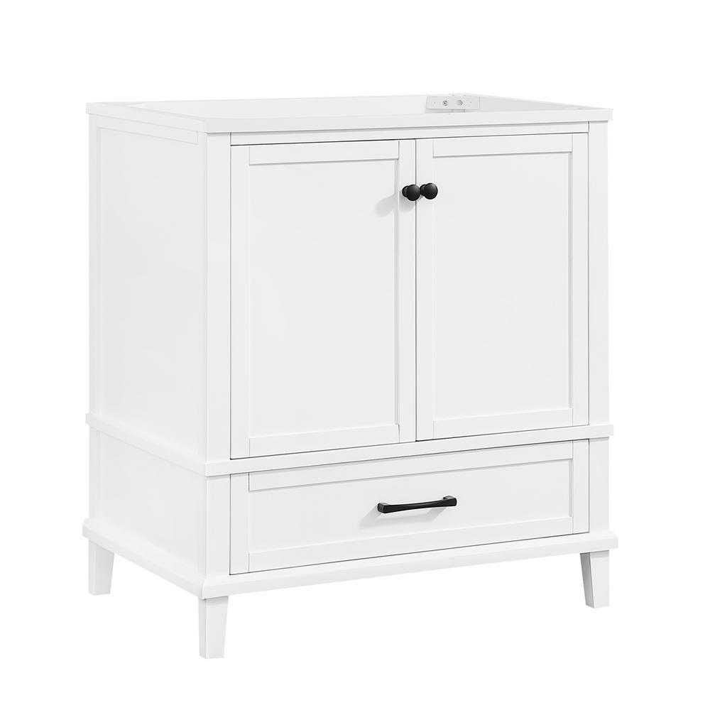 Merryfield 30 in. W x 21-1/2 in. D Bathroom Vanity Cabinet Only in White - Super Arbor