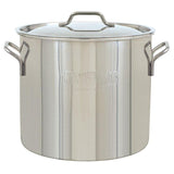 Brew Kettle 40 qt. Stainless Steel Stock Pot with Lid