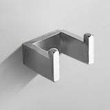 Stainless Steel 4-Piece Bathroom Accessories Set Wall Mounted in Silver - Super Arbor