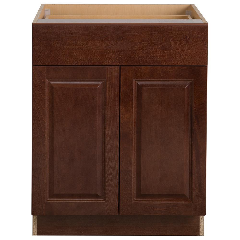 Benton Assembled 12x34.5x24.5 in. Base Cabinet with Soft Close Full Extension Drawer in White - Super Arbor